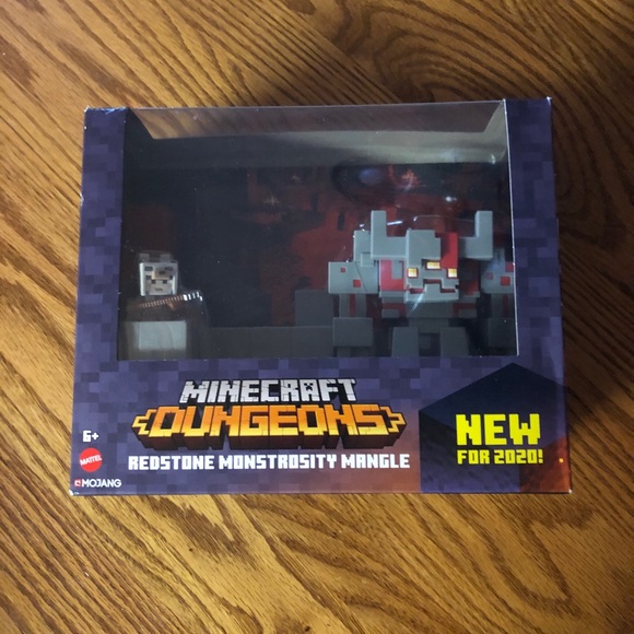 Mattel Toys Minecraft Dungeons Redstone Monstrosity Mangle Poshmark